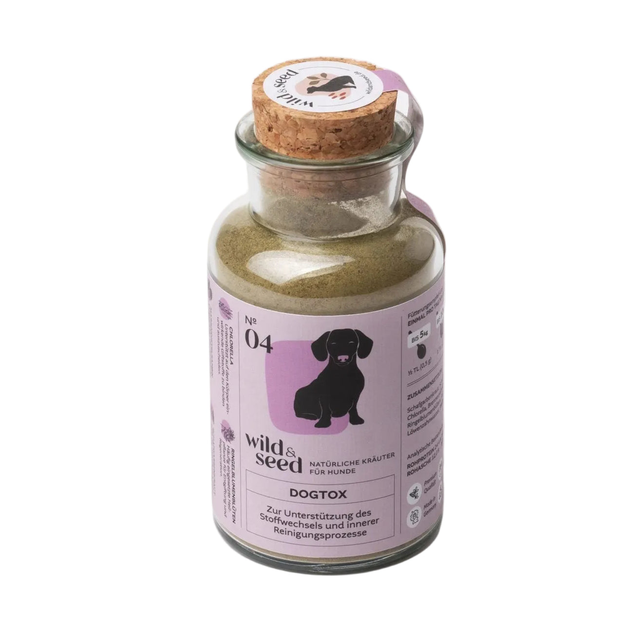 Wild&Seed Herbs No. 4 Dogtox | Natural Liver & Metabolism Support for Dogs