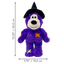 KONG Halloween Purple Witch Bear 🐻 WildKnots Dog Toy