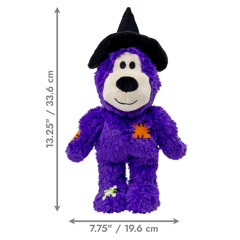 KONG Halloween Purple Witch Bear 🐻 WildKnots Dog Toy