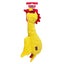 KONG Scruffs Chicken | Long-Neck Plush Squeaky Dog Toy