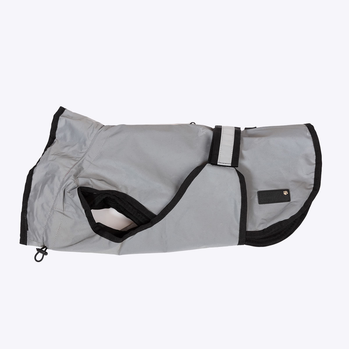 Danish Design 3-in-1 Dog Coat - Light Reflective Grey | Versatile All Weather Protection for Every Season