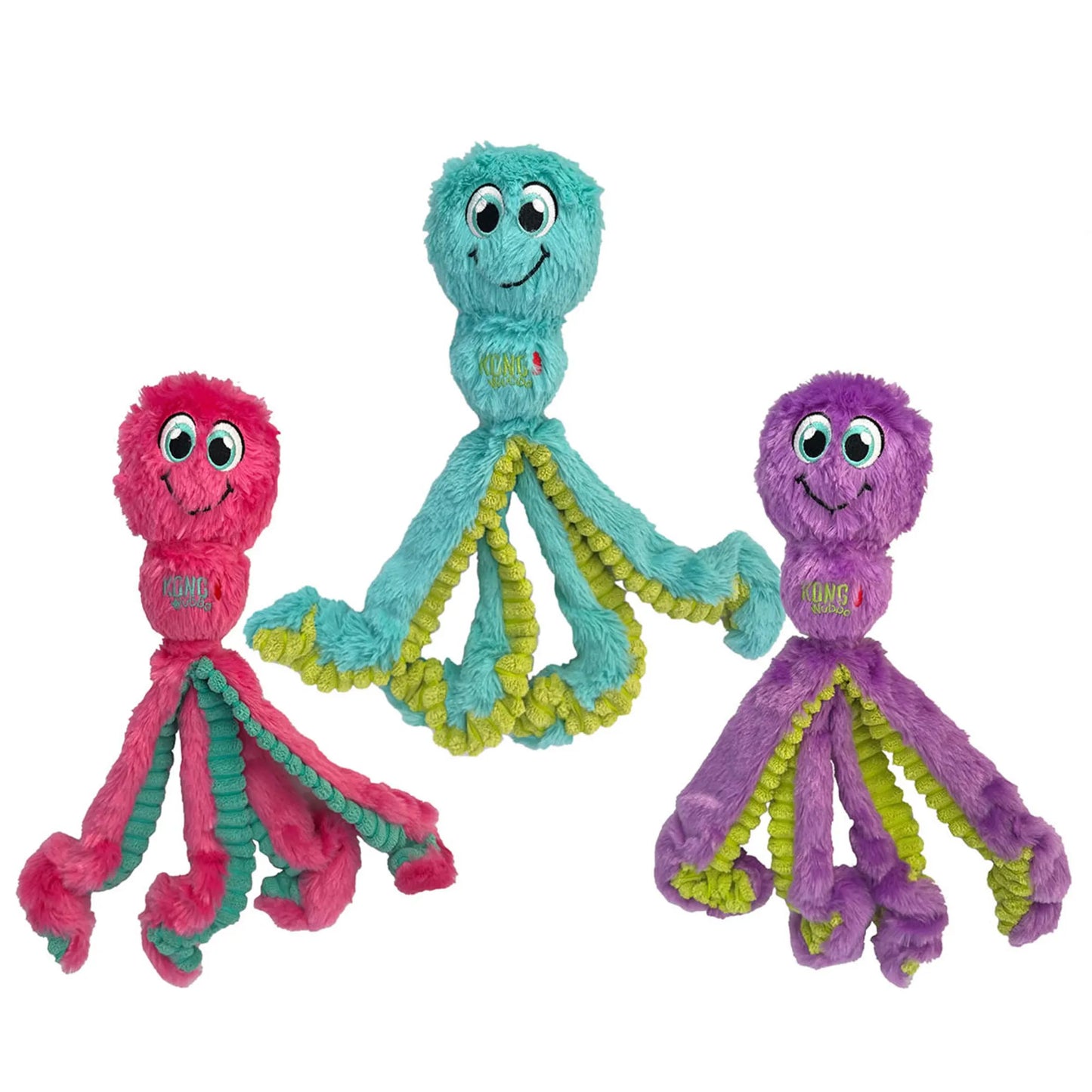 KONG Wubba Octopus | Squeaky Throw & Tug Dog Toy