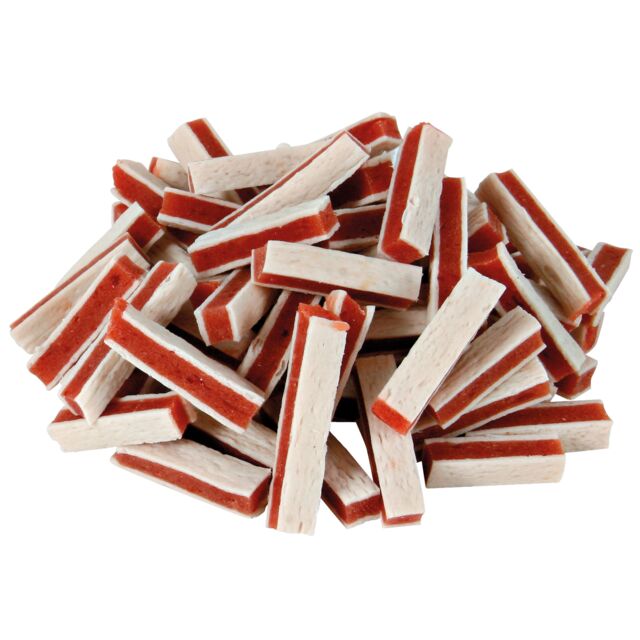 Premio Chicken & Pollock Stripes Gluten Free Dog Treats by Trixie - 100g