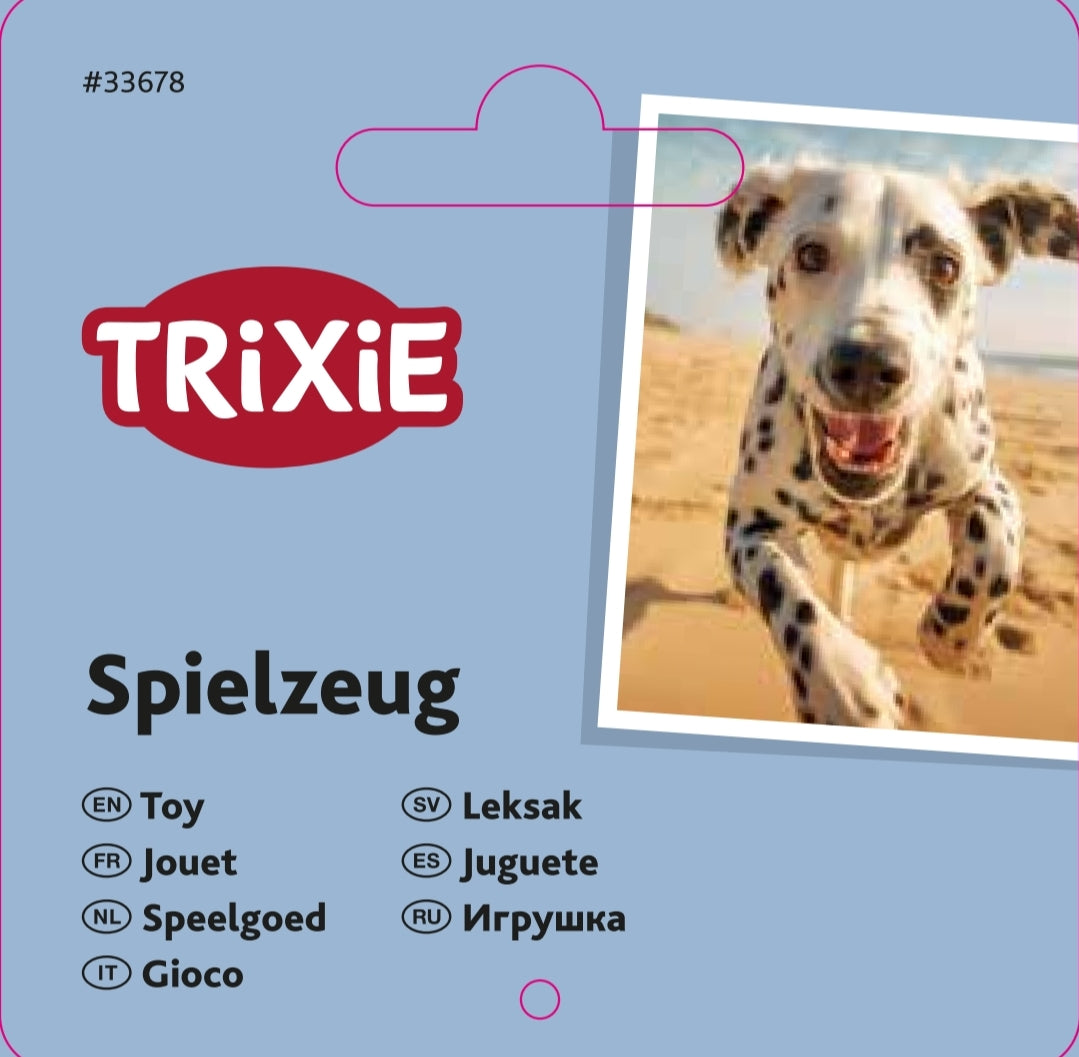 Trixie TPR Fetch Ball with Squeak | Dog Toy