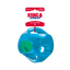 Blue KONG Jumbler toy with a red and white label on a white background