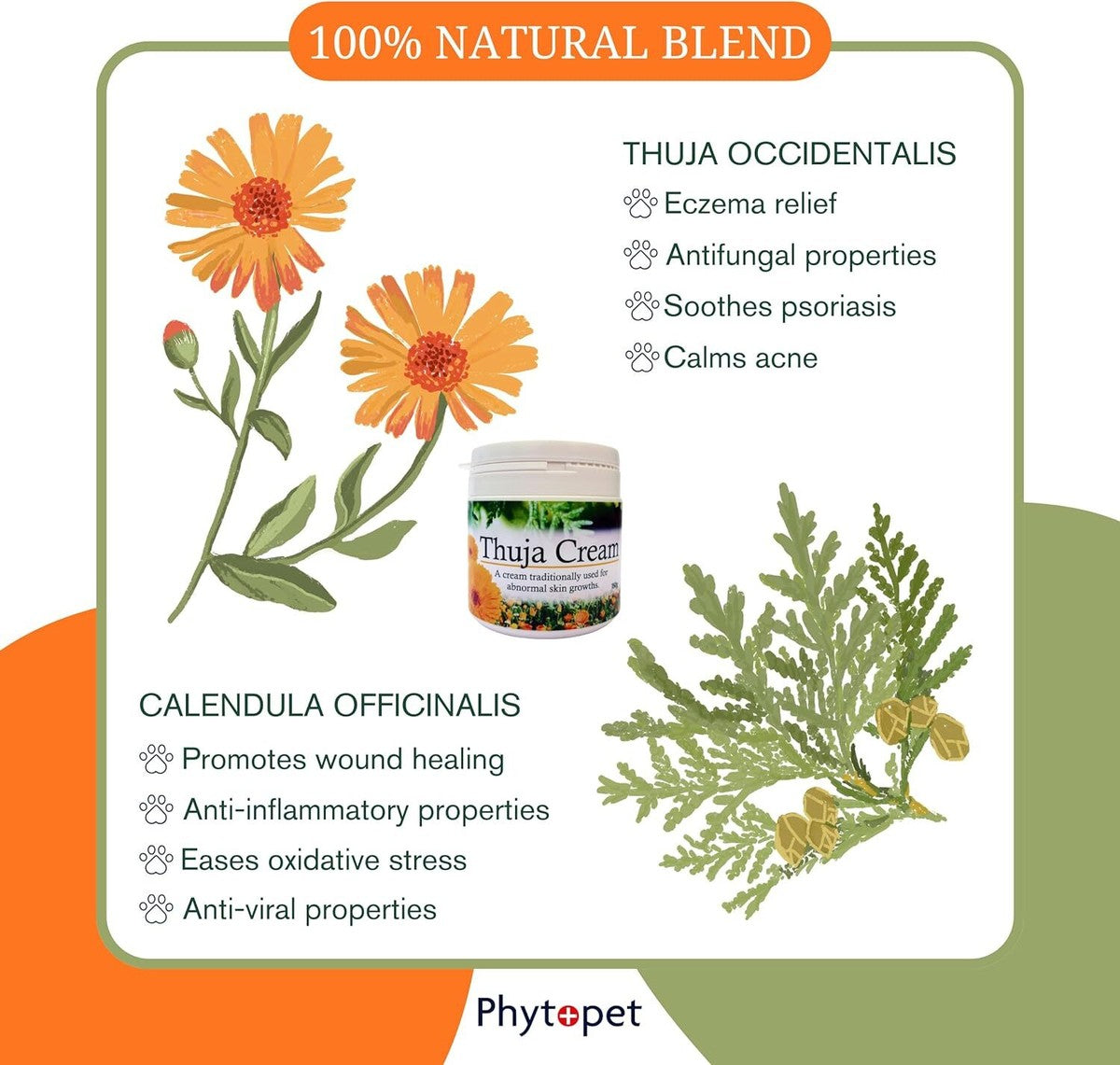Phytopet Farm & Yard | Soothing Herbal Remedy | Thuja Cream - 150g