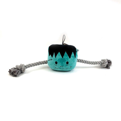 Happy Pet Halloween Monster | Plush & Rope Dog Toy