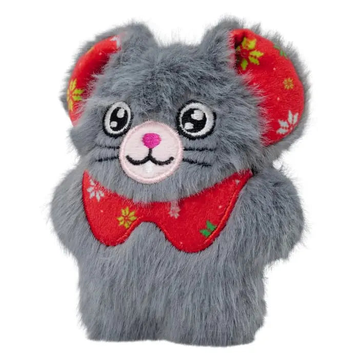 KONG Holiday Snuzzles Mouse Grey 🎄 Christmas Cat Toy
