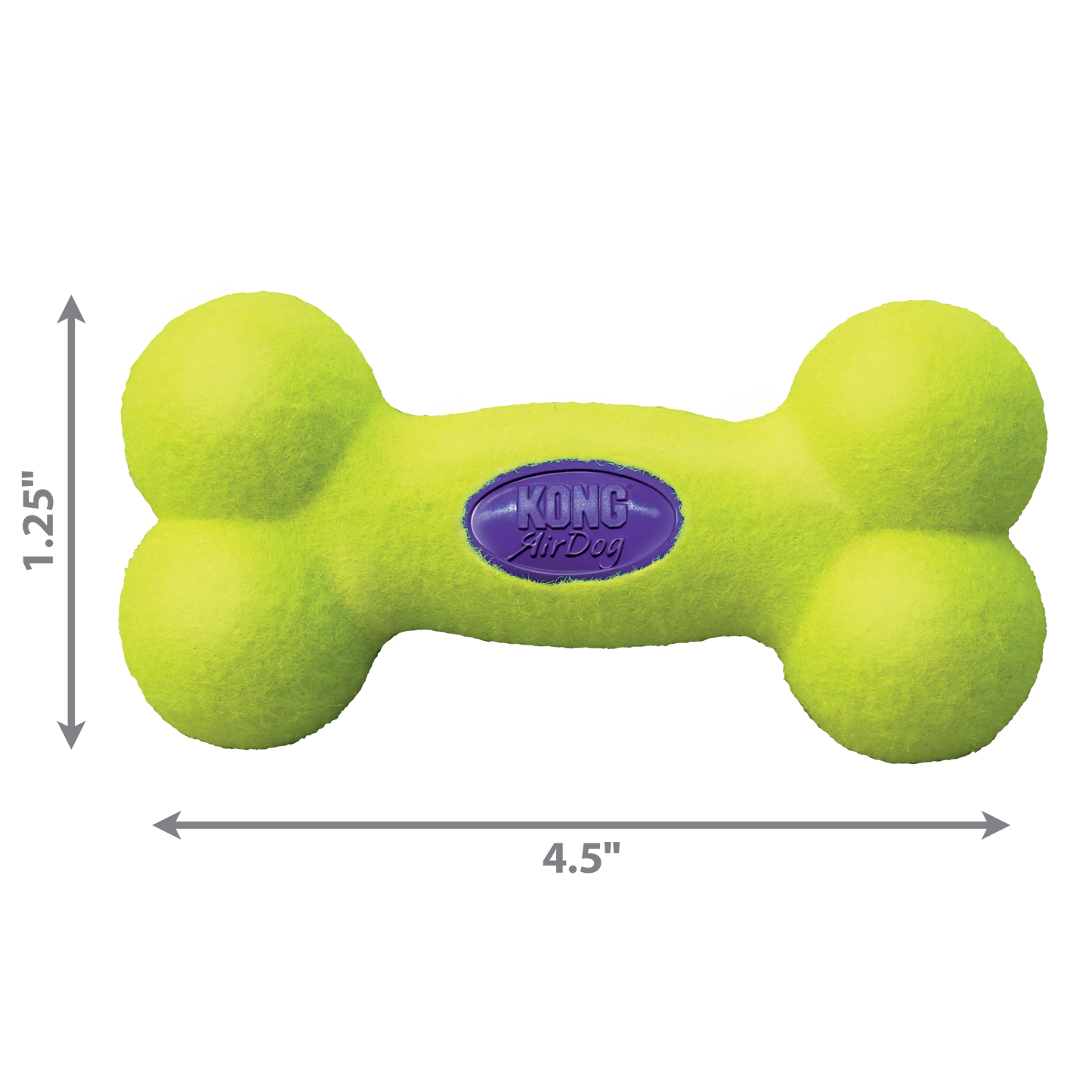 KONG AirDog | Squeaky Bone Dog Toy