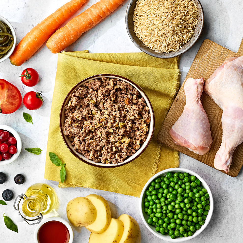 Naturo Light Chicken & Rice with Vegetables Gluten Free Wet Dog Food Tray 400g