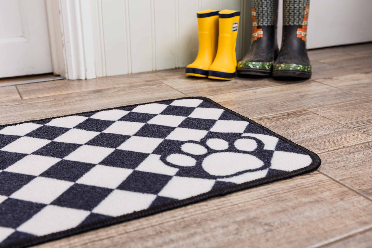 Dinner Mate Absorbent Food & Water Bowl Mat by Pet Rebellion