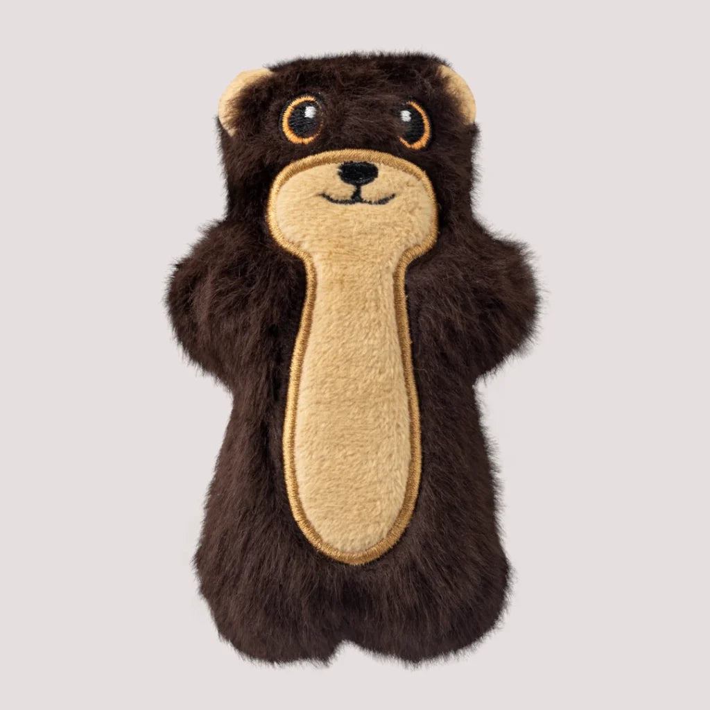 KONG Snuzzles Otter Mini | Plush Squeaky Toy for Small Dogs