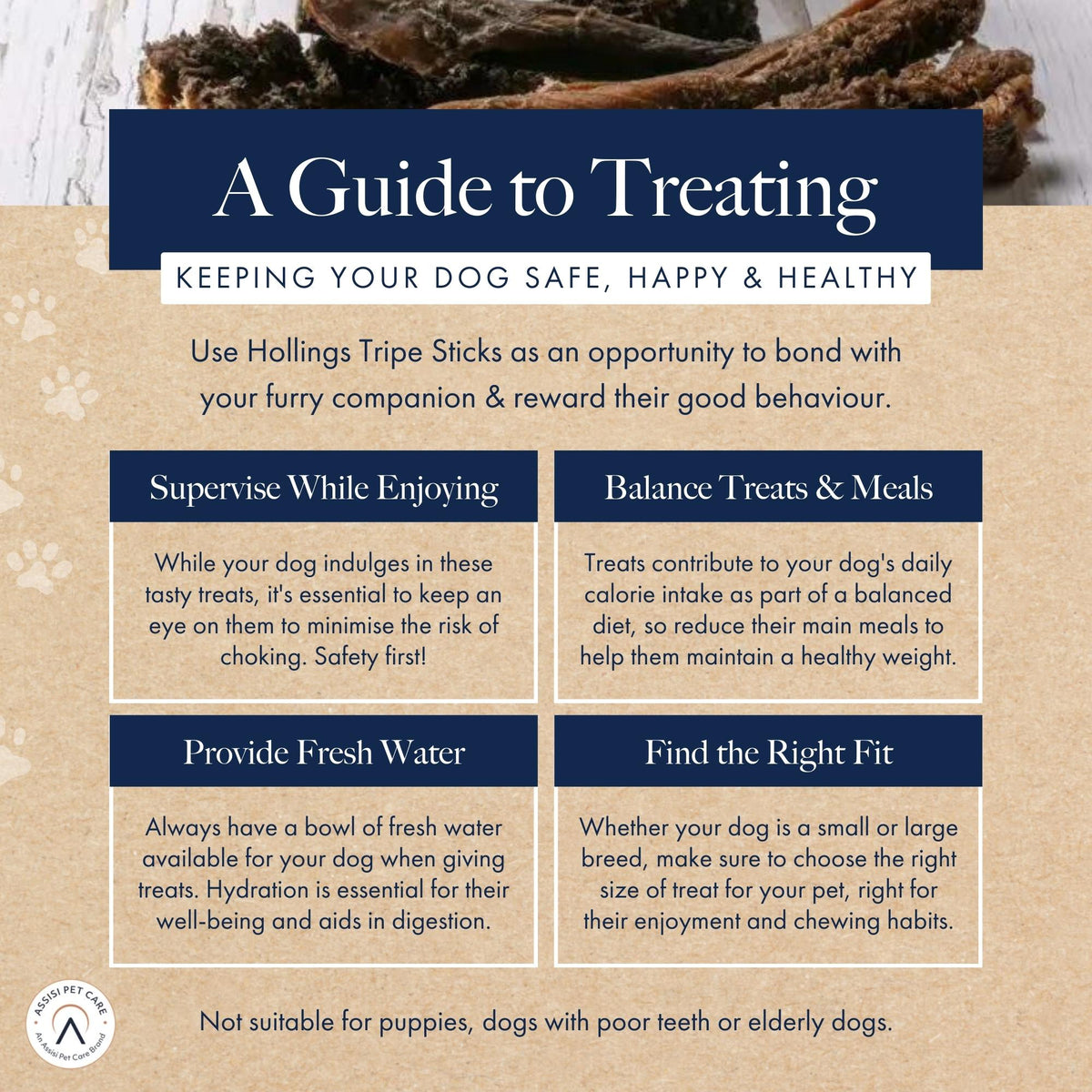 Hollings Tripe Sticks for Dogs 🐮 100% Natural Beef Treats