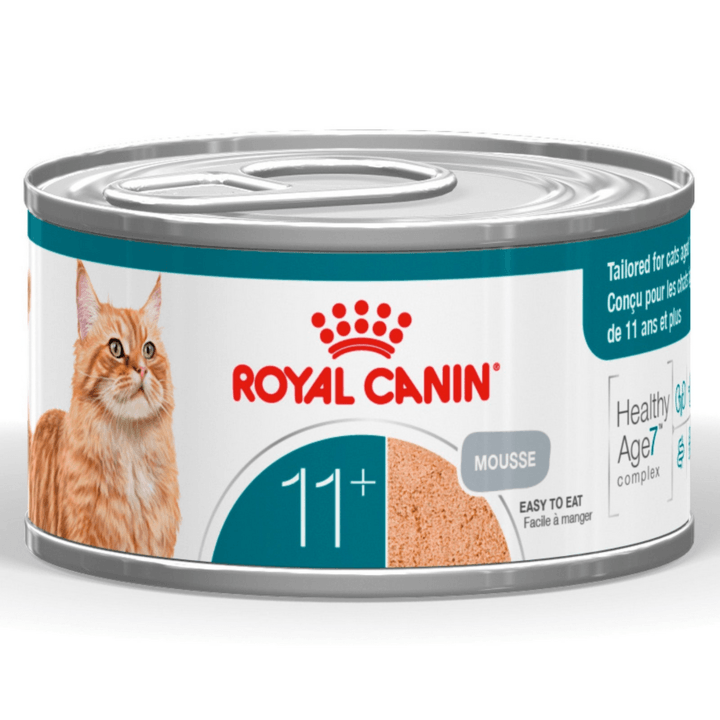 Royal Canin | Ageing 11+ Wet Cat Food Tin | Air Mousse | Senior Cat Nutrition | 85g