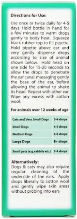 Johnson's Hypoallergenic Ear Drops | Dog, Cat & Small Pet (50ml)