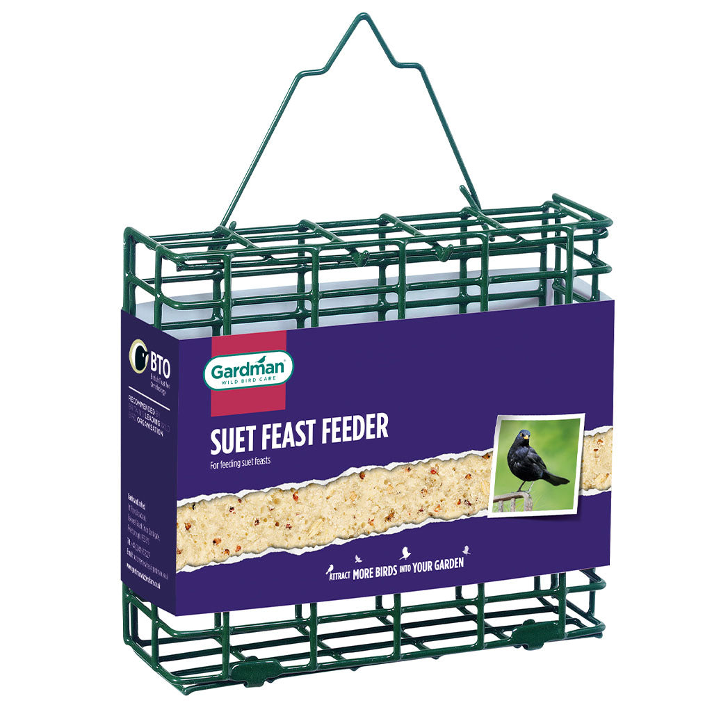 Gardman | Wild Bird Feeding | Hanging Wire Suet Feast Feeder