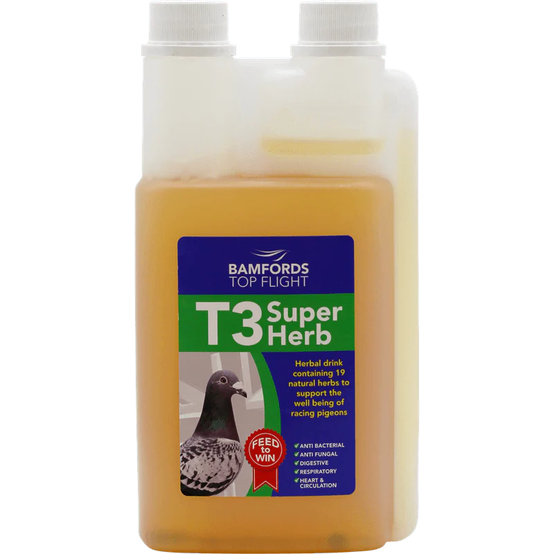 T3 SuperHerb | Herbal Health Tonic for Racing Pigeons