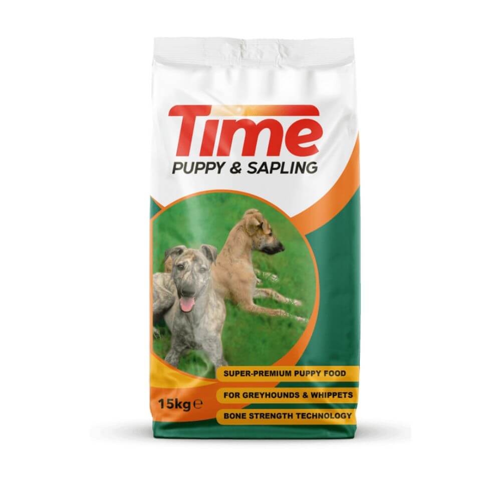 Time Puppy & Sapling Dry Working & Breeding Greyhound Dog Food