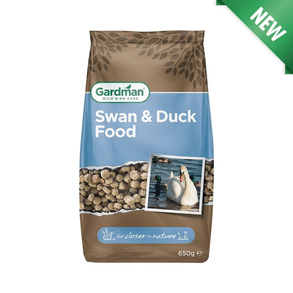 Gardman Swan & Duck Food 650g | Vitamin Enriched Mix | Ireland & UK