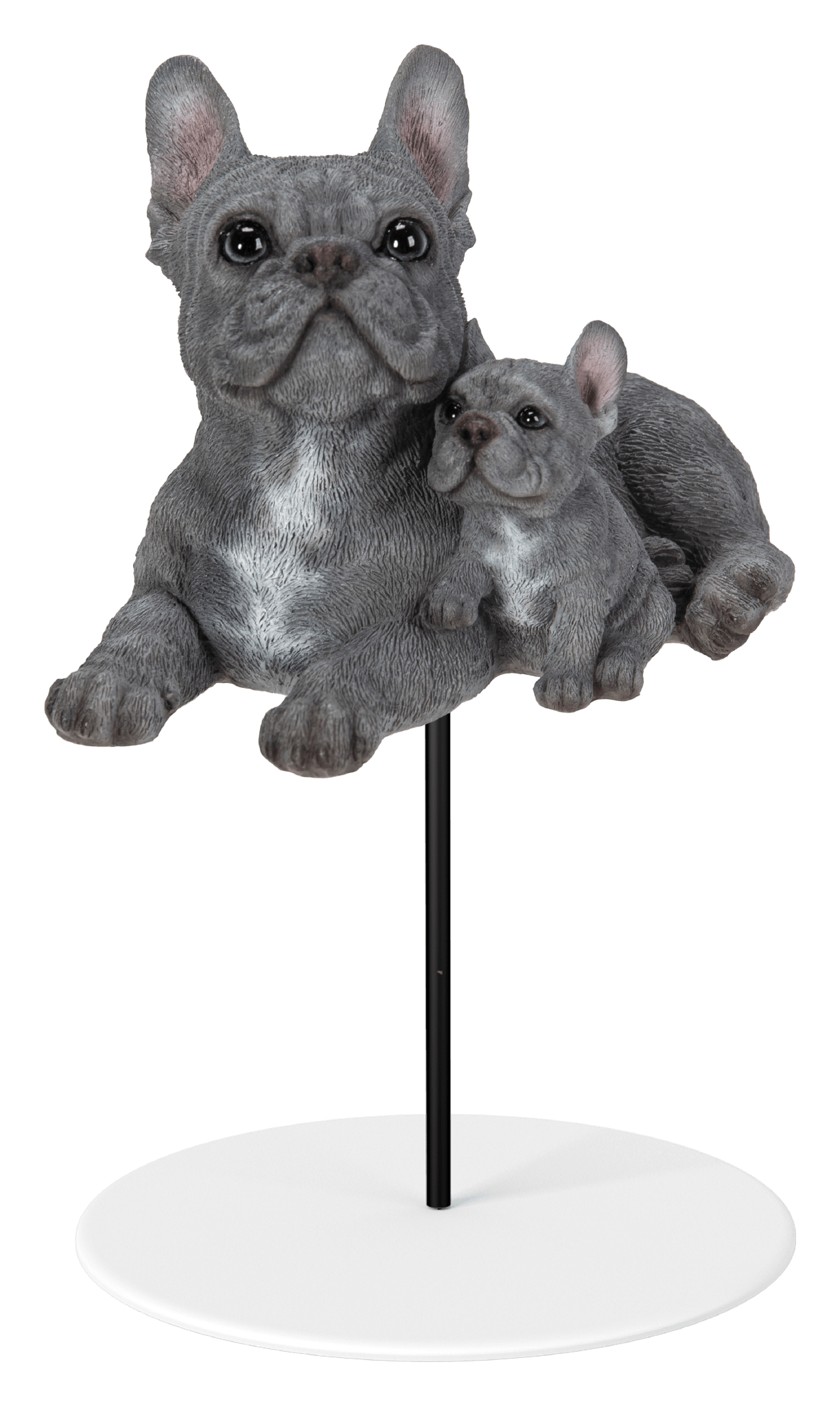 Vivid Arts | Blue French Bulldog with Pup Plant Pal